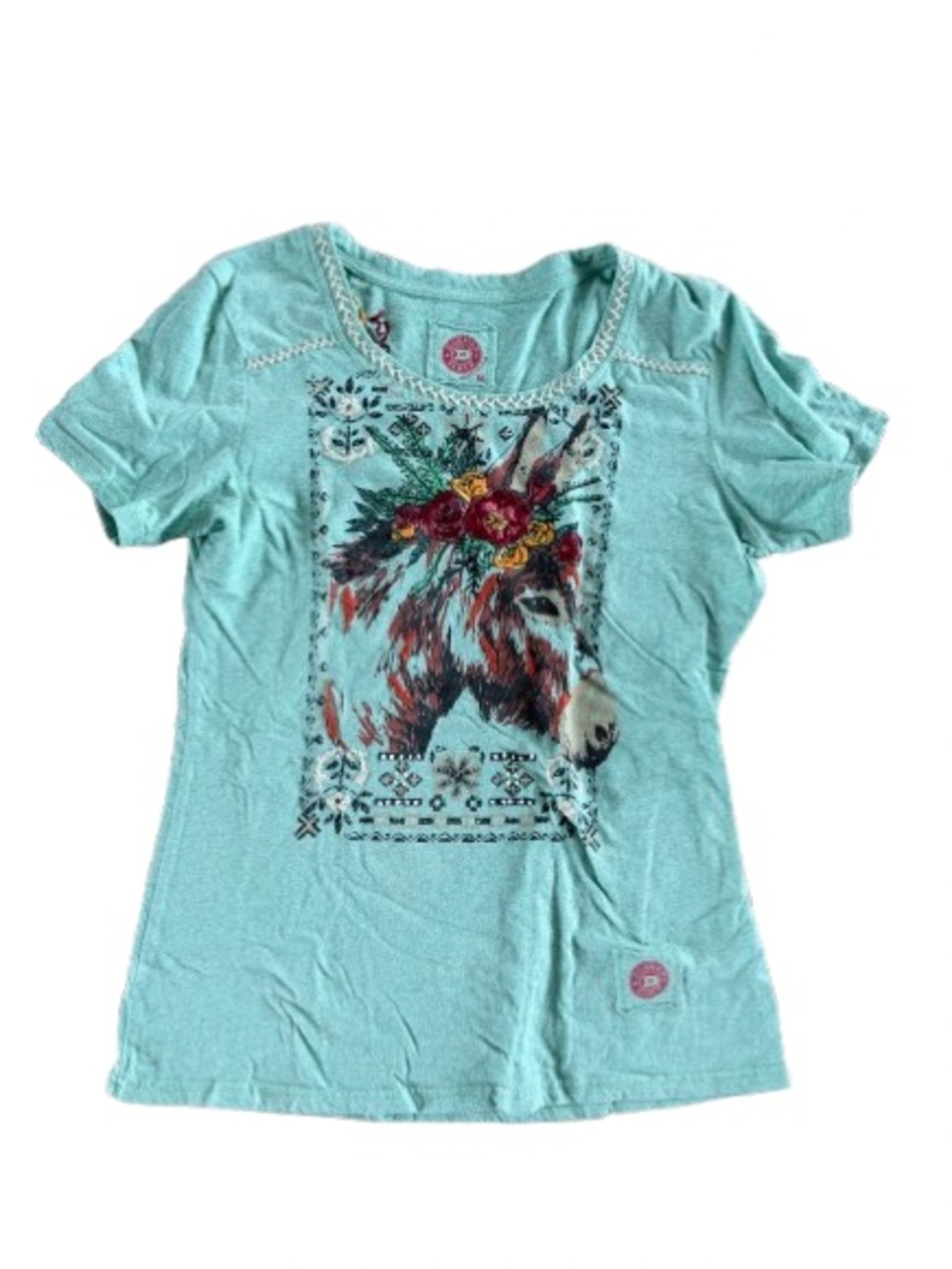 Double D Ranch donkey tee